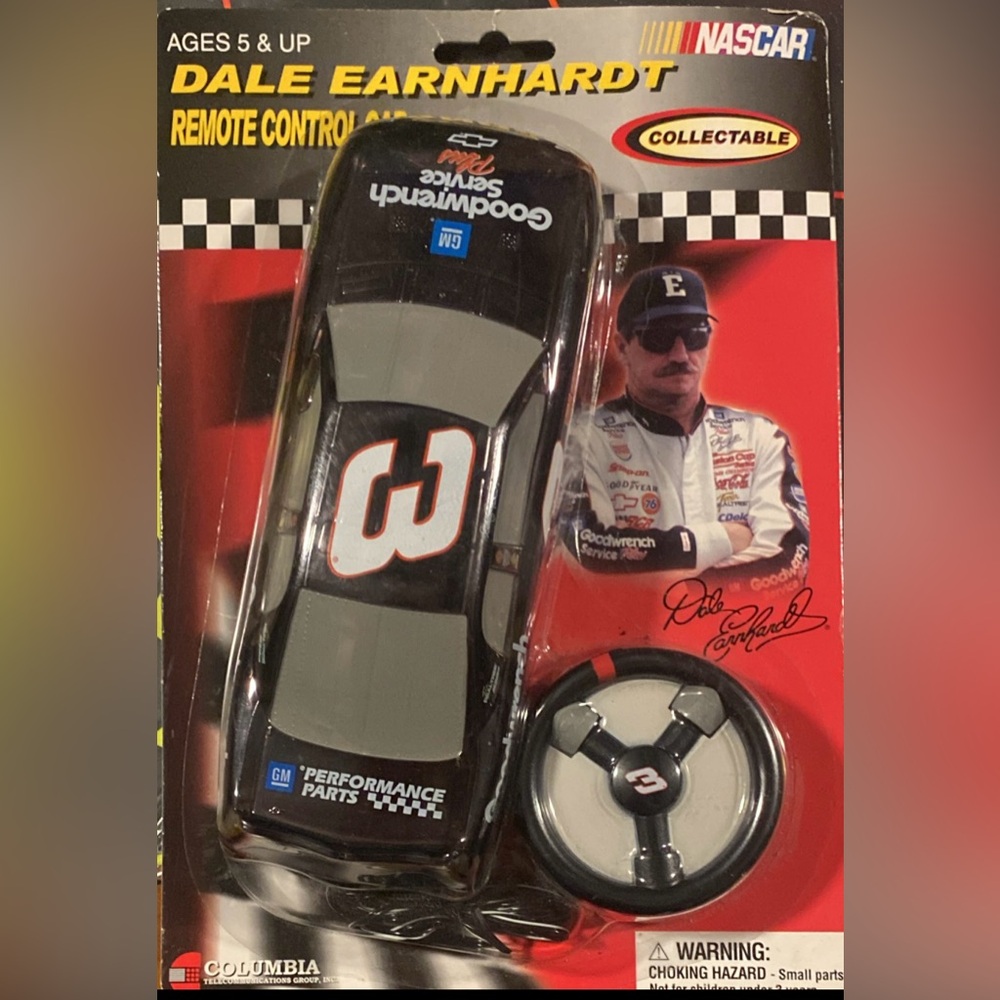 Mint in box Dale Earnhardt collectible.